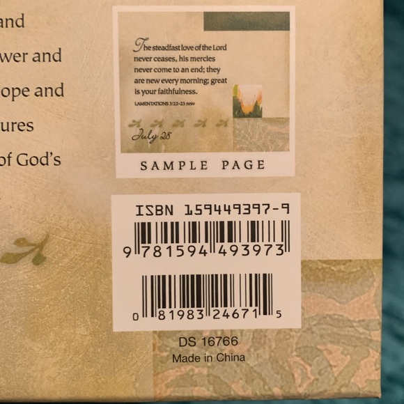 Promises & Blessings Perpetual Calendar - Picture 7 of 7